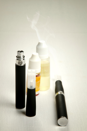 electronic cigarette labels